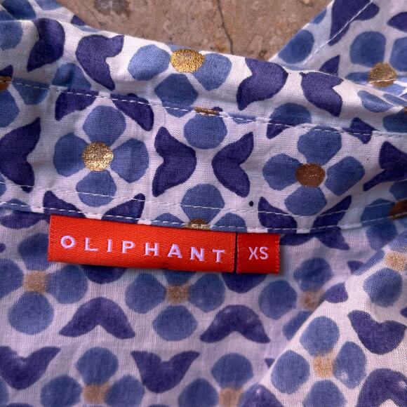 OLIPHANT SHIRT DRESS MAXI- BUDAPEST BLUE - Picture 3 of 8